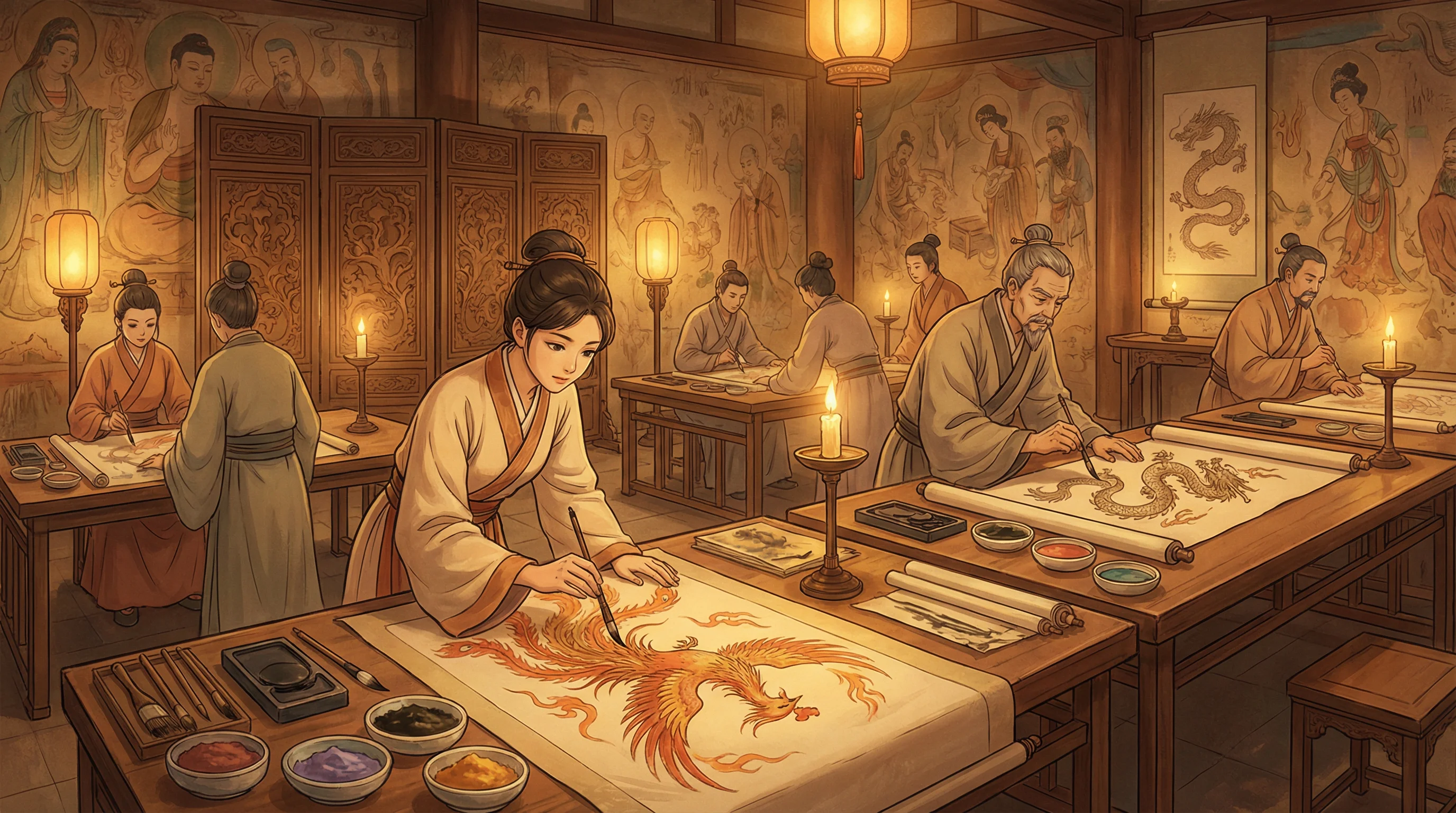 画师入驻 - 很很鲁在线视频播放 国风动漫画师